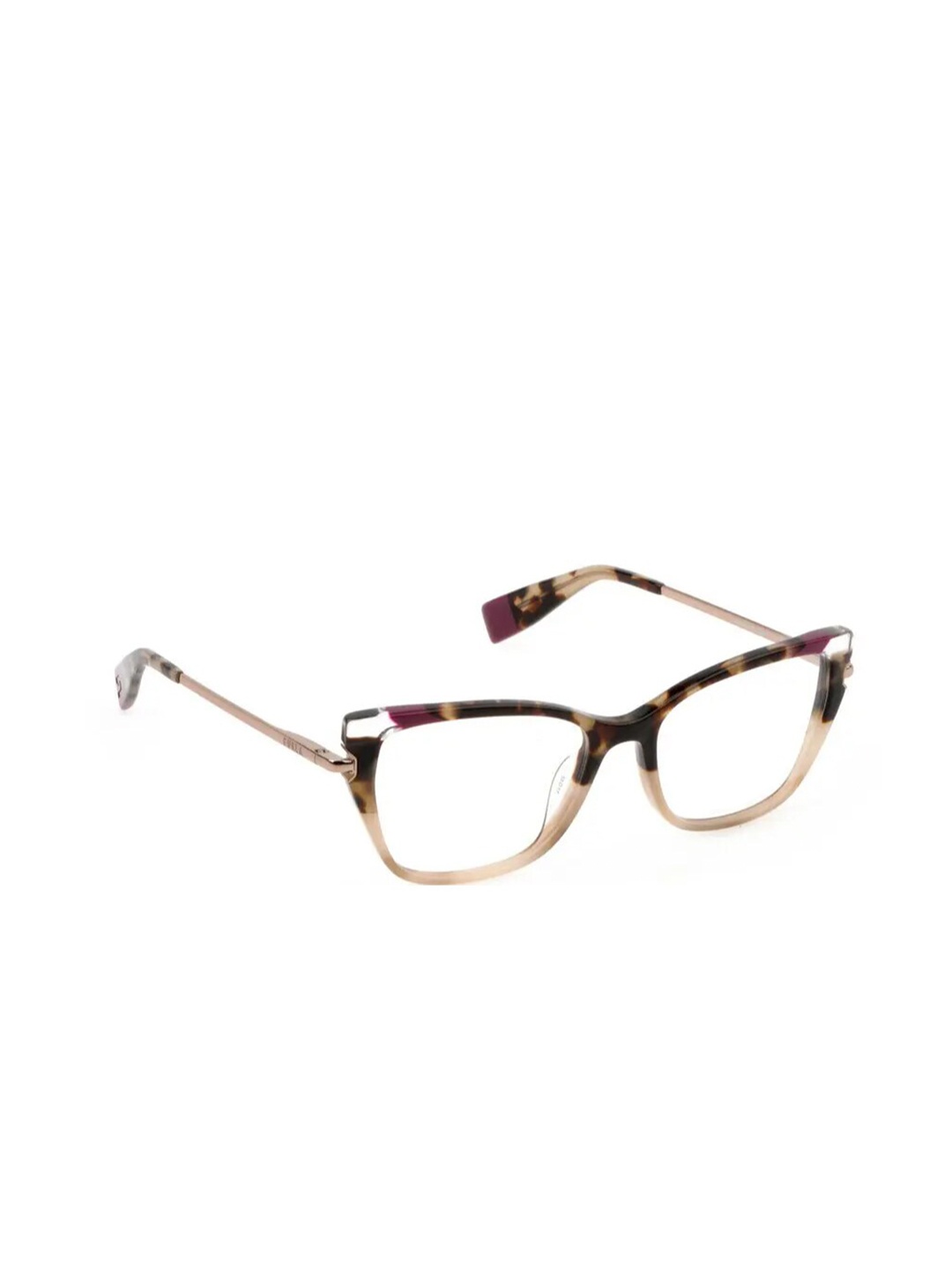 

Furla Women Colourblocked Full Rim Cateye Frames, White