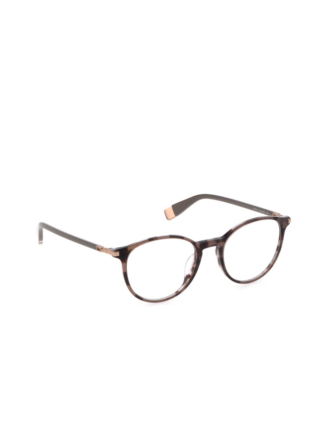 

Furla Women Abstract Full Rim Oval Frames, Brown