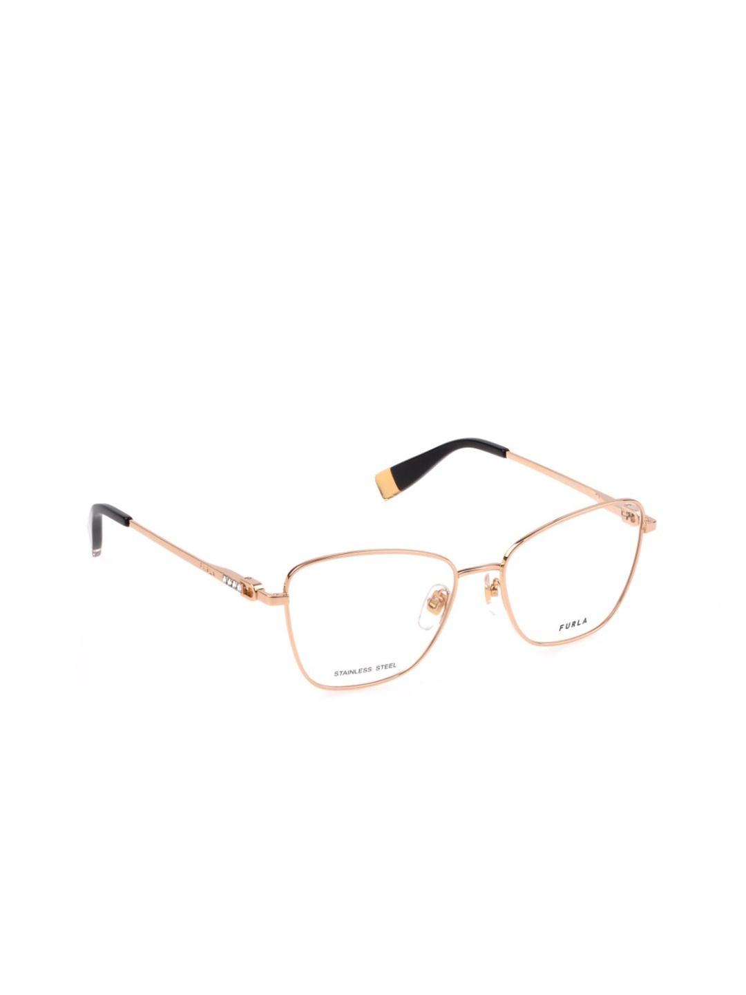 

Furla Women Full Rim Cateye Frames, Gold