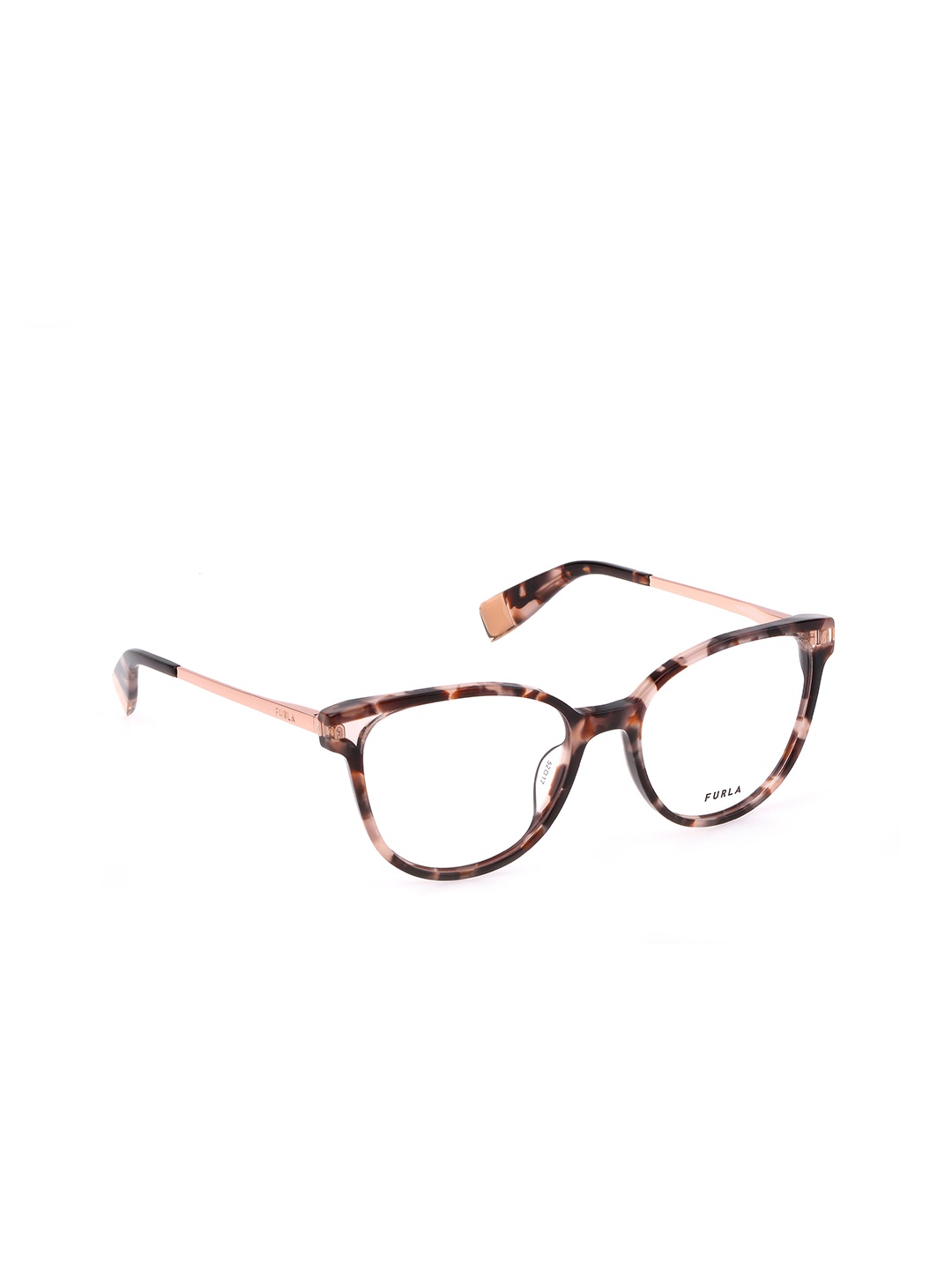 

Furla Women Abstract Full Rim Cateye Frames, Brown