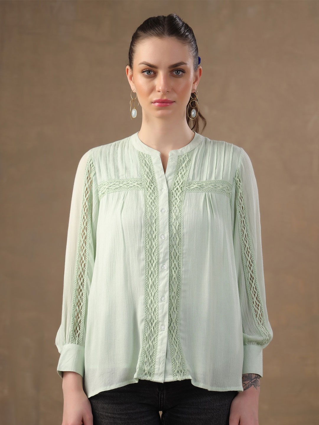 

Nyaro Bohemian Top, Green