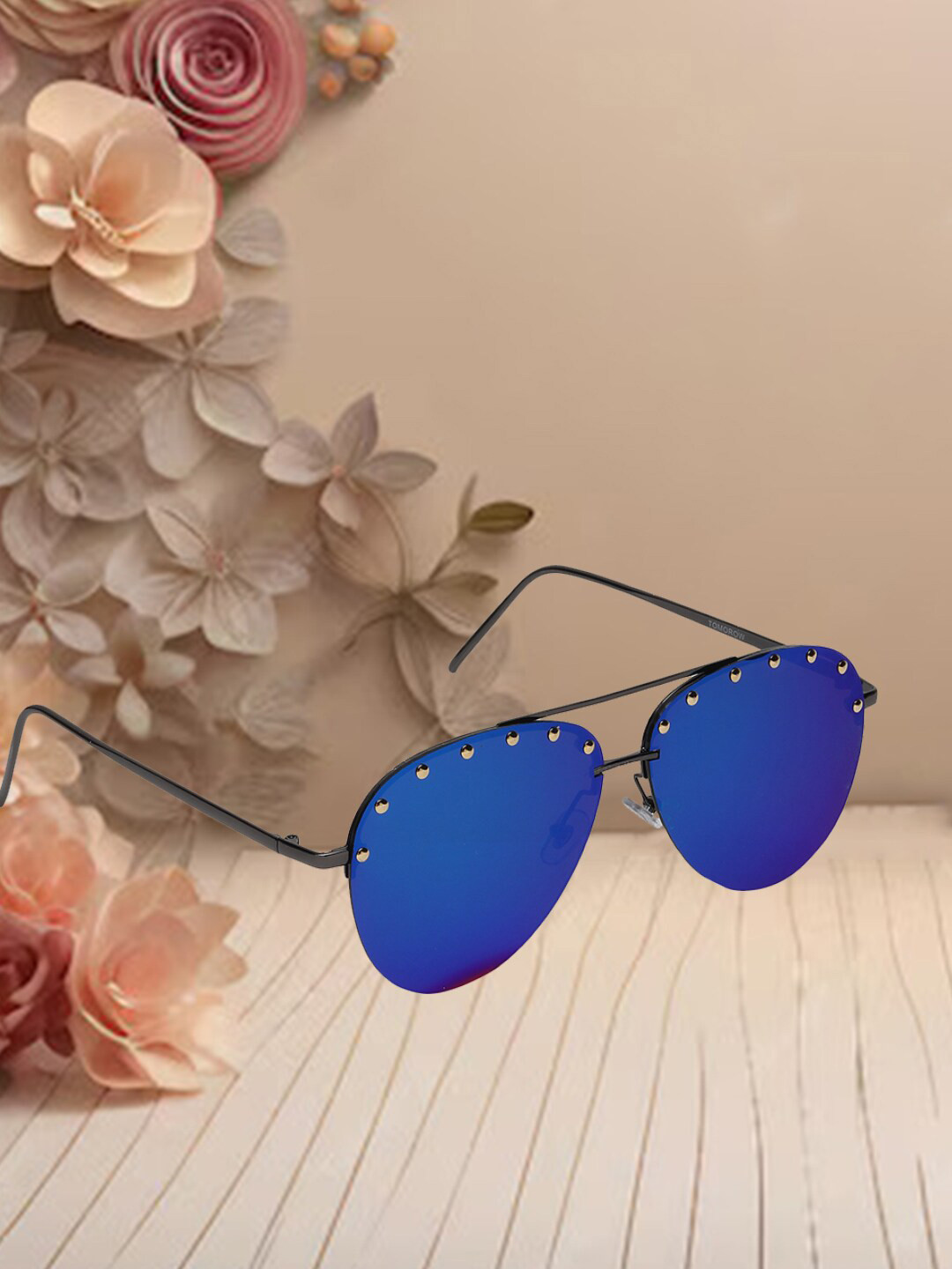 

The Roadster Lifestyle Co Women UV Protected Lens Aviator Sunglasses, Green