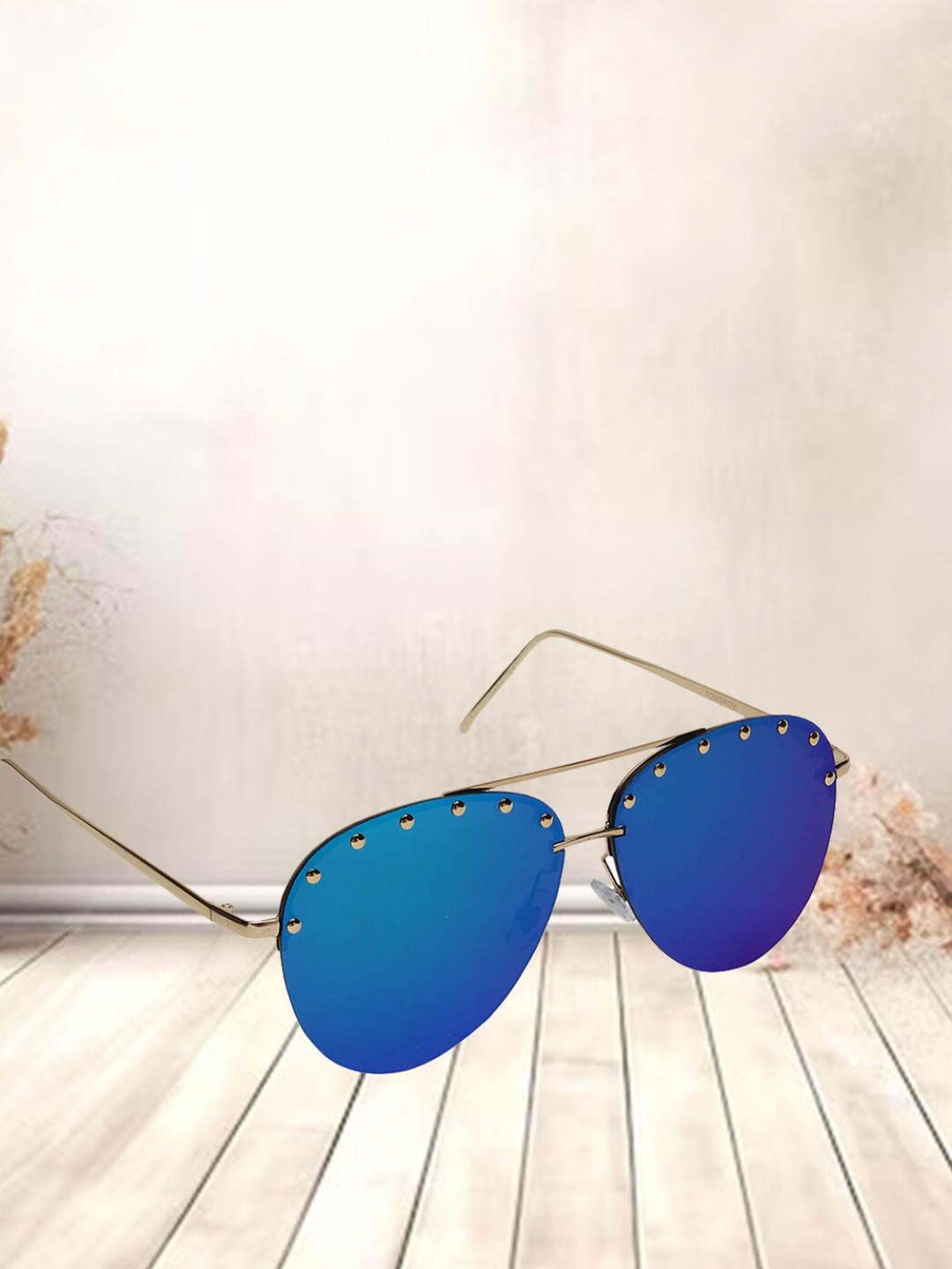 

The Roadster Lifestyle Co UV Protected Lens Aviator Sunglasses, Green