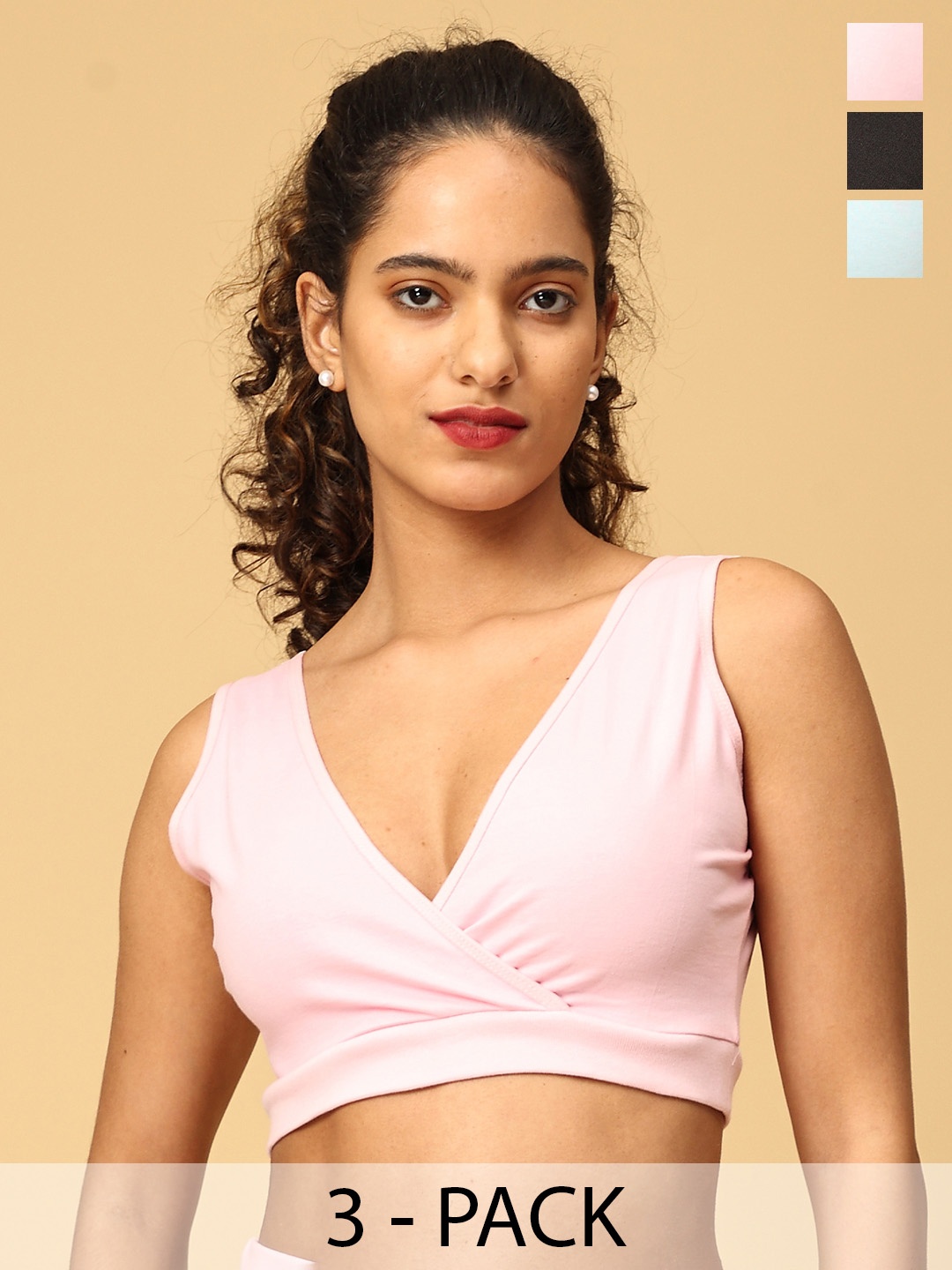 

The Mom Store Bra Full Coverage, Blue