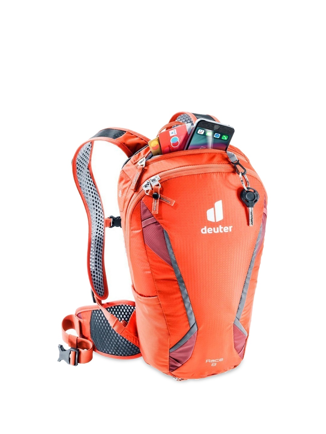 

Deuter Unisex Medium Backpack, Red