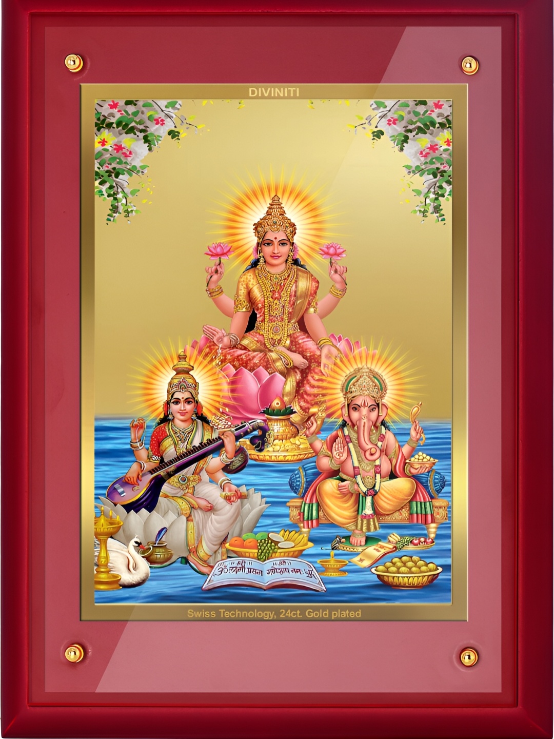 

DIVINITI Brown Wooden Religious Table Photo Frame