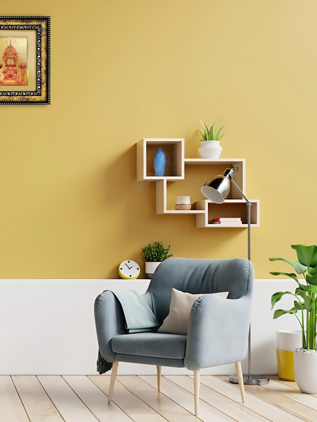

DIVINITI Gold-Toned & Black Religious Wall Photograph