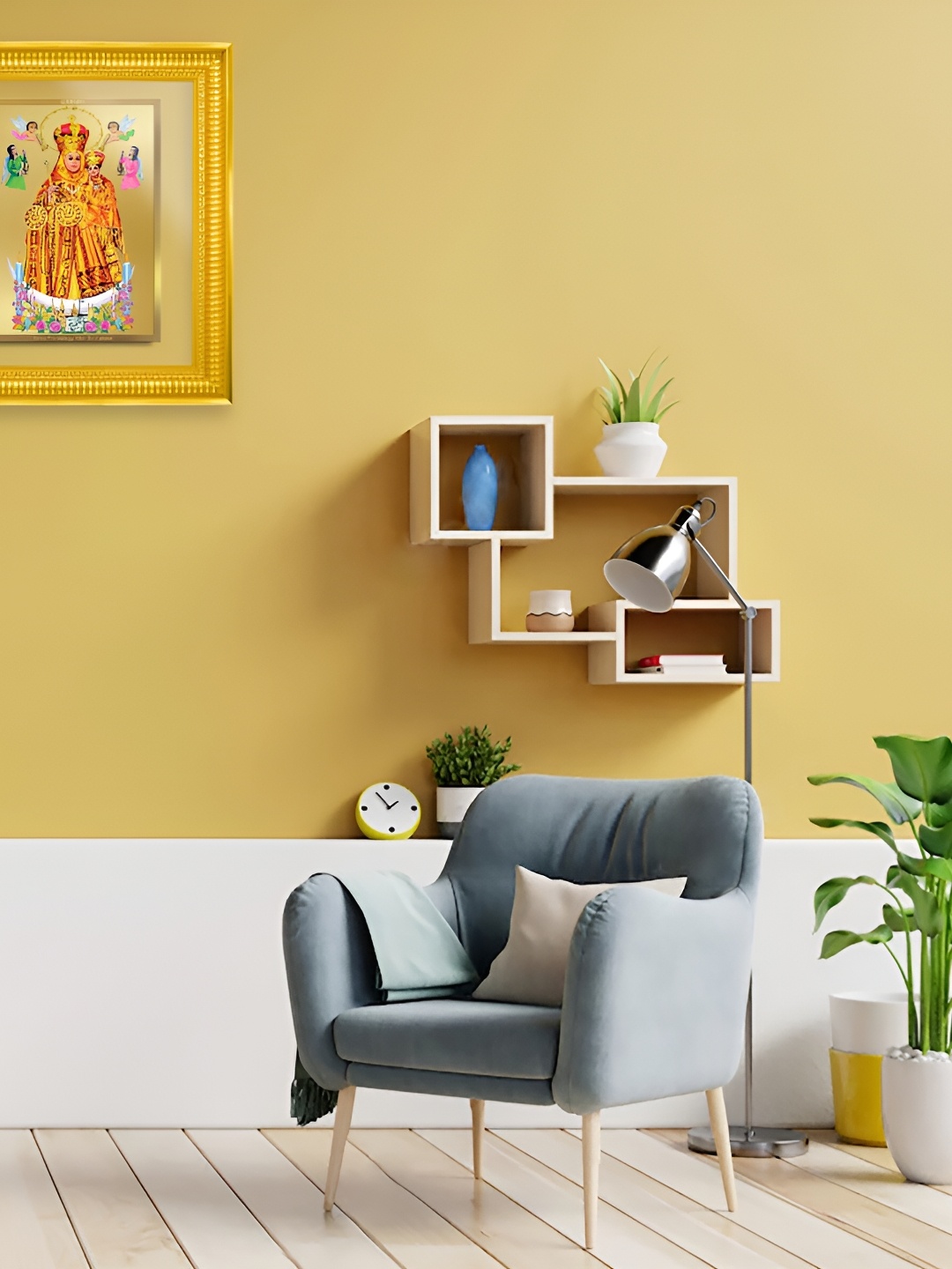 

DIVINITI Gold Toned Religious Wall Photograph