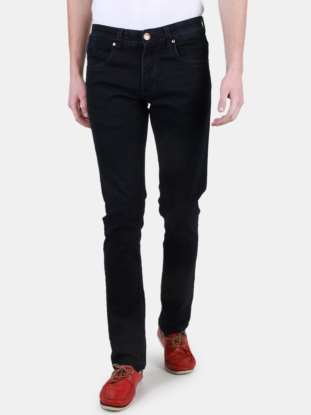 

Duke Men Slim Fit Clean Look Stretchable Jeans, Blue