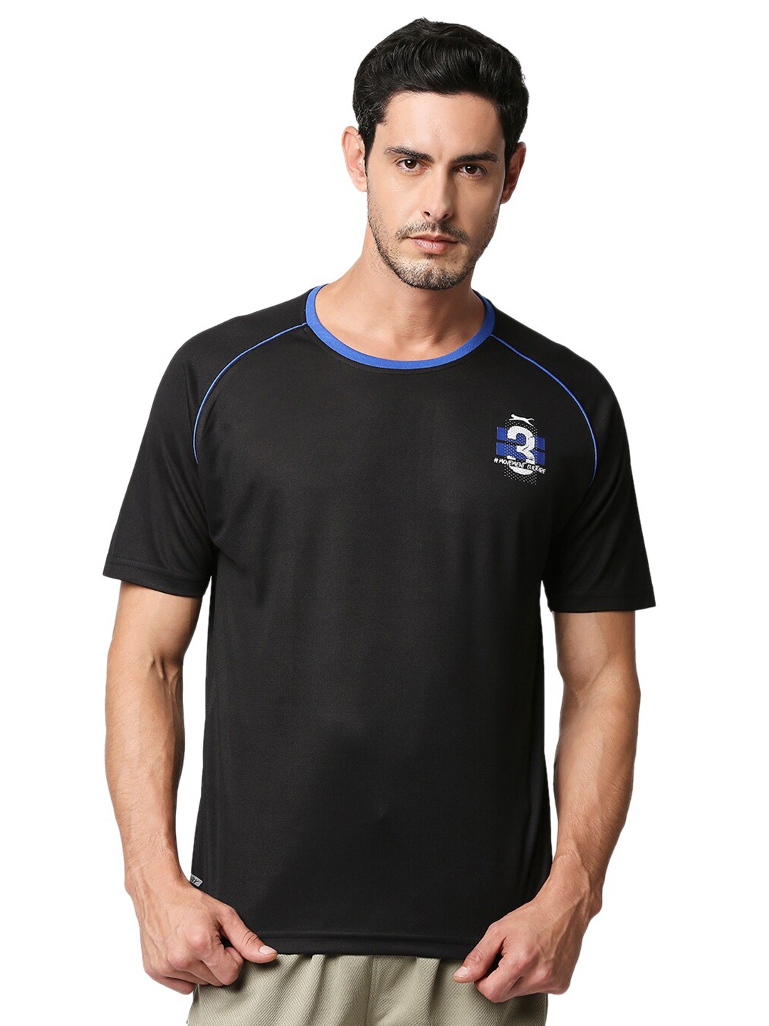 

Black Panther Raglan Sleeves Acti Fit T-shirt