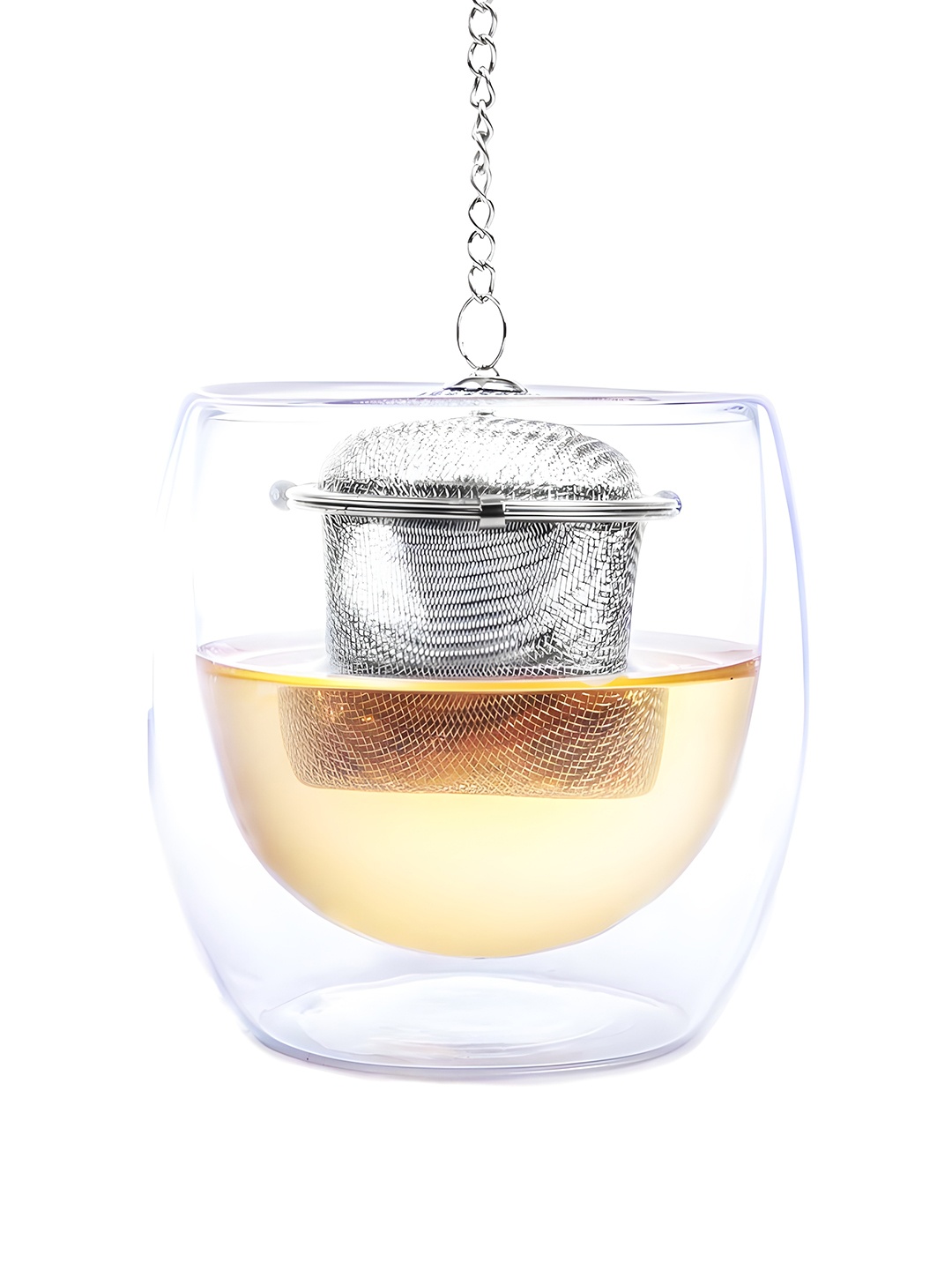 

TGL Co. Pack Of 2 Basket Tea Strainer, Green