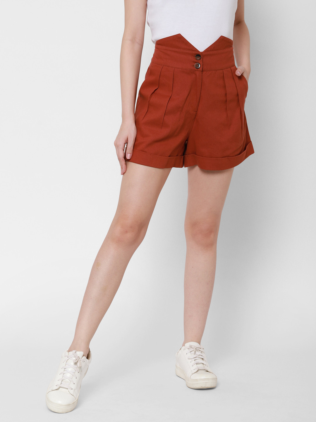 

HOUSE OF KKARMA Women Floral Printed Shorts, Navy blue