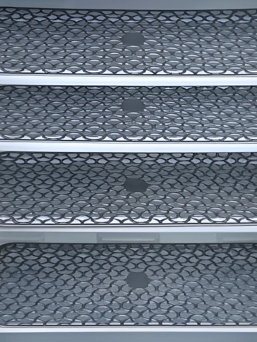 

REVEXO 4Pcs Grey Textured Refrigerator Mat, Multi