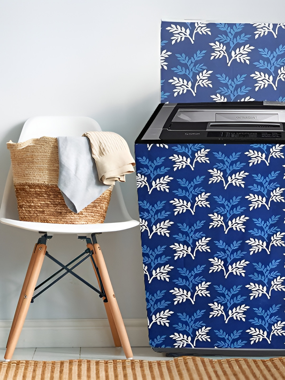 

REVEXO Blue & White Printed Appliance covers