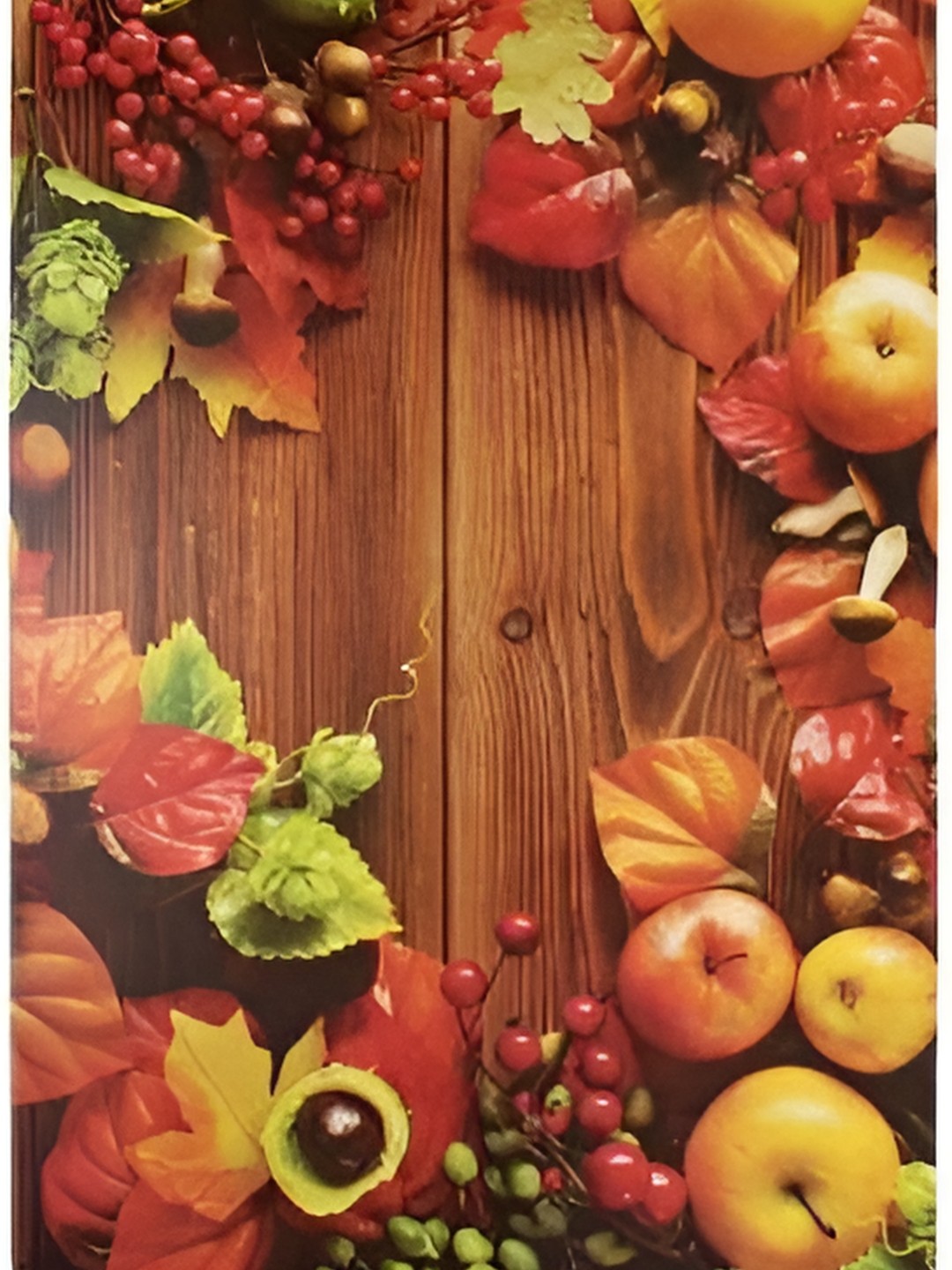 

REVEXO Brown & Red Printed Fridge Mat