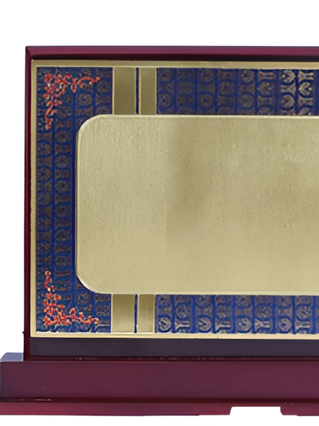 

Sigaram Maroon & Gold Toned 3 Pieces Trophy Showpieces