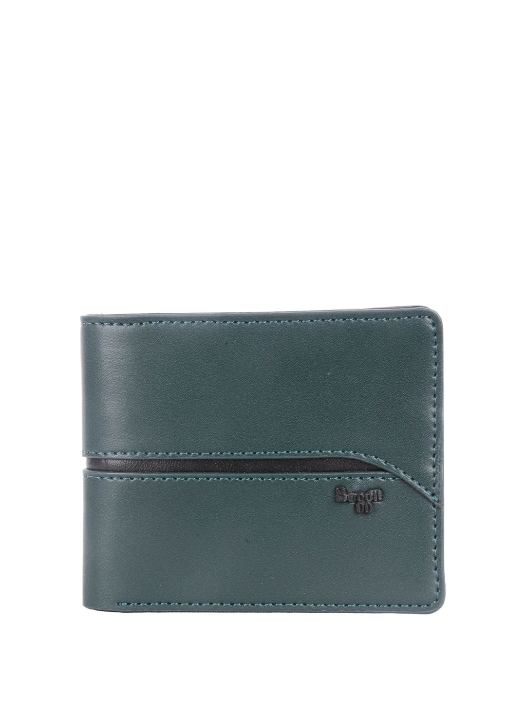 

Baggit Men Two Fold Wallet, Green