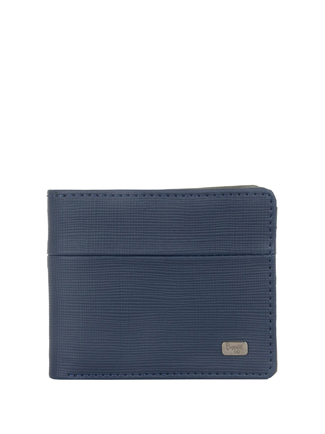 

Baggit Men PU Two Fold Wallet, Blue