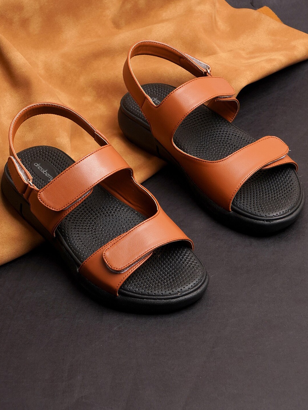 

DressBerry Women Comfort Sandals, Tan