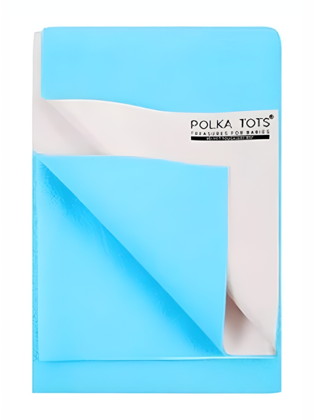 

Polka Tots White & Blue Cotton Water Resistant Mattress Protector