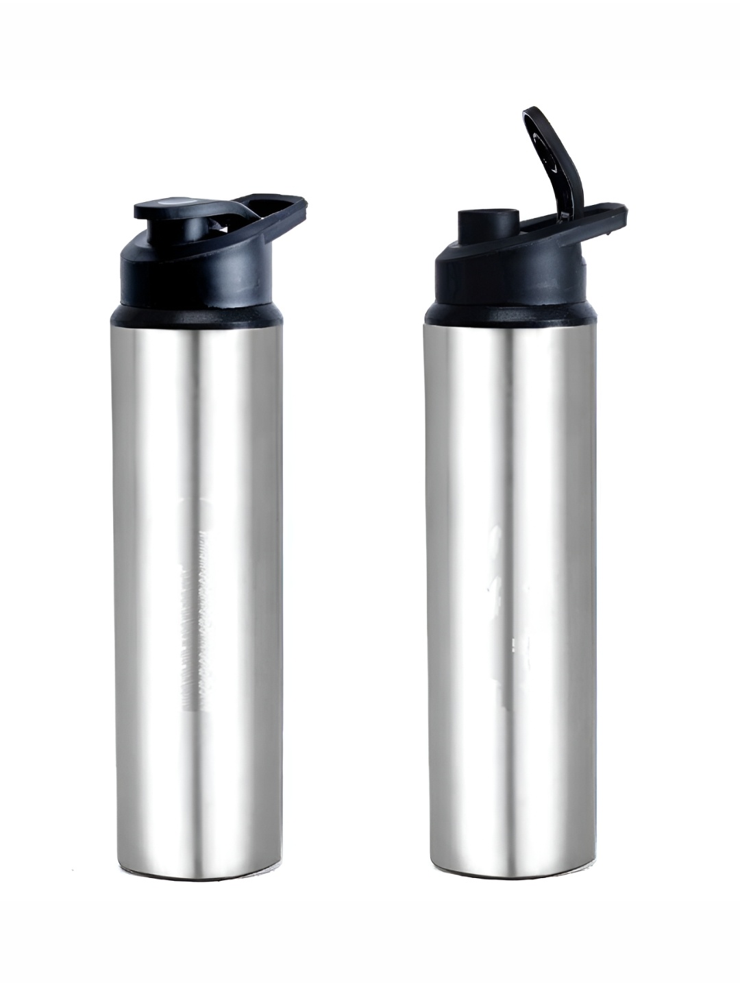 

ATROCK Silver-Toned 2 Pieces Stainless Steel Water Bottles 950 ml