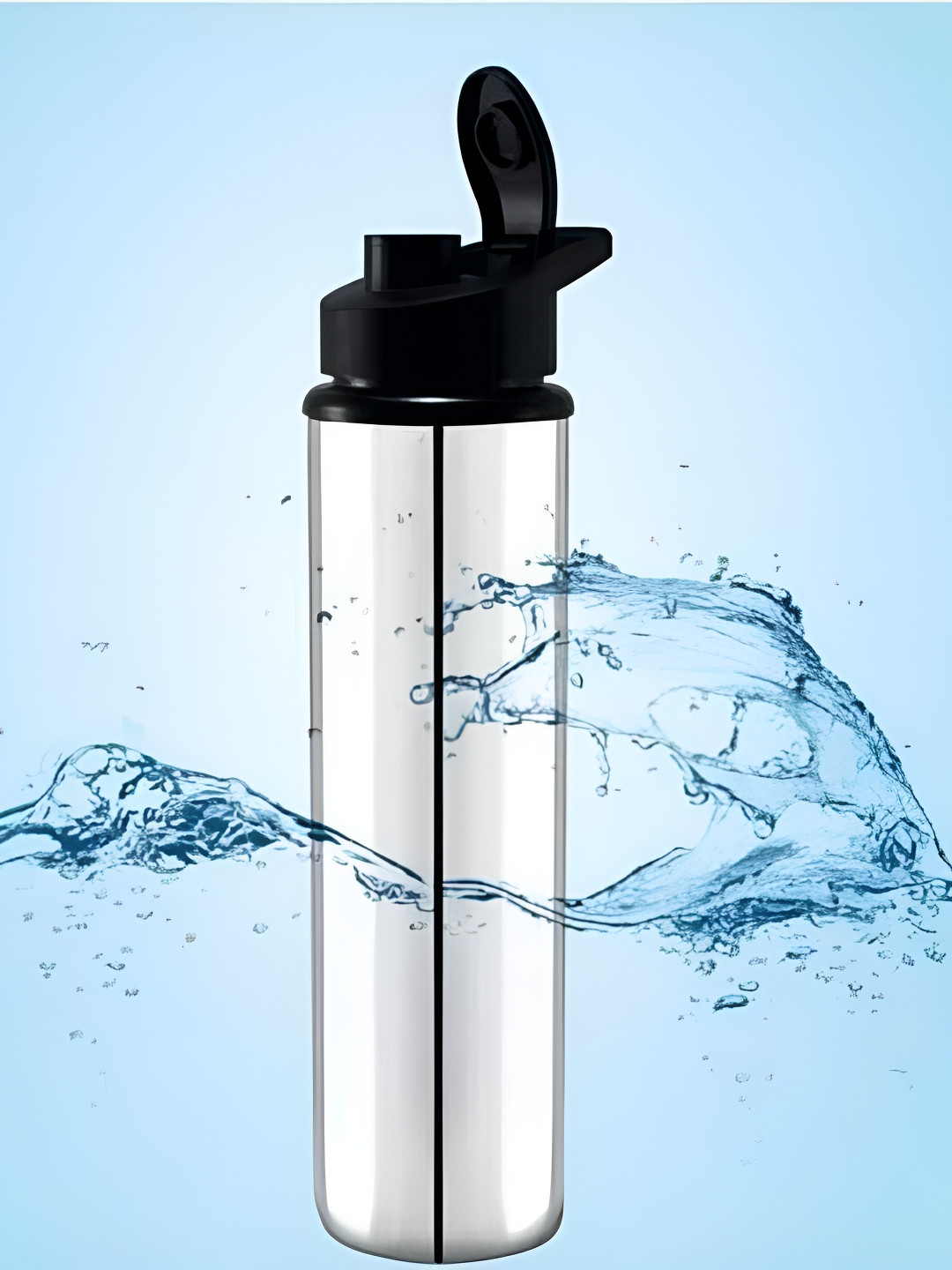 

ATROCK Stainless Steel Water Bottle 900 ml, Silver