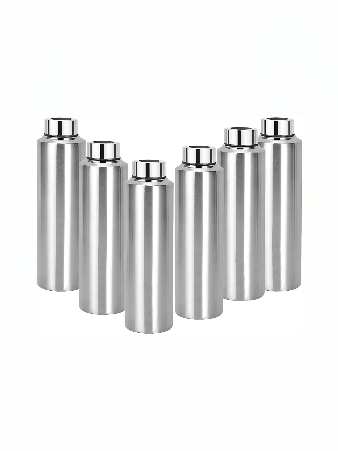 

ATROCK Silver-Toned 6 Pieces Water Bottle 1.50 L Each