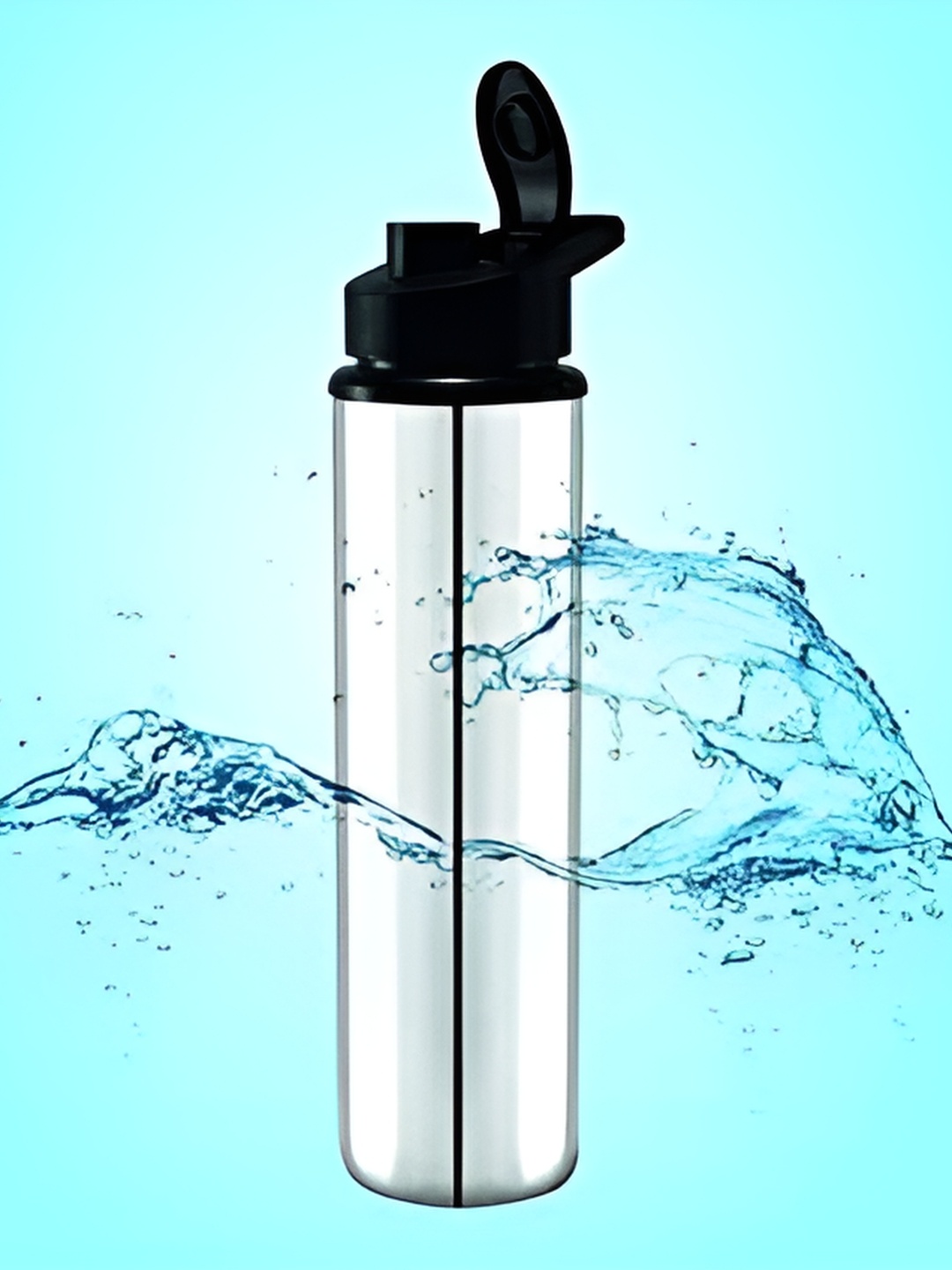 

ATROCK Stainless Steel Water Bottle 900 ml, Silver