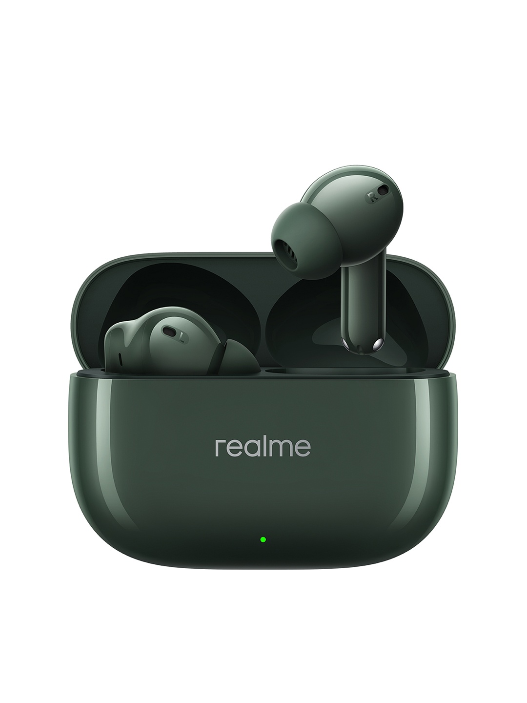 

Realme Buds T300 With 12.4mm Driver 30dB ANC 360 Spatial Audio & 40 hours Playback Earbuds, Green