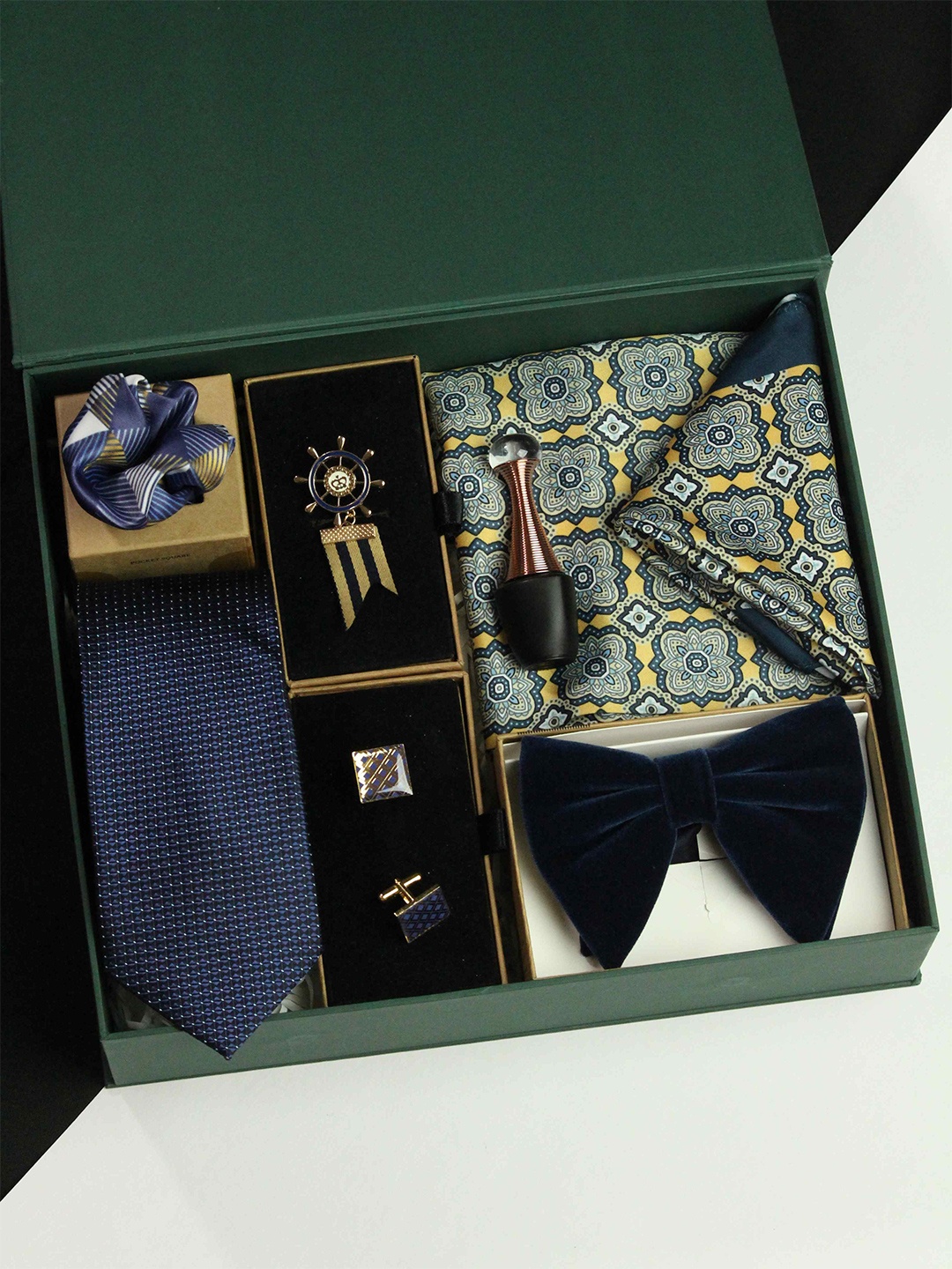 

Tossido Men Accessory Gift Set, Blue