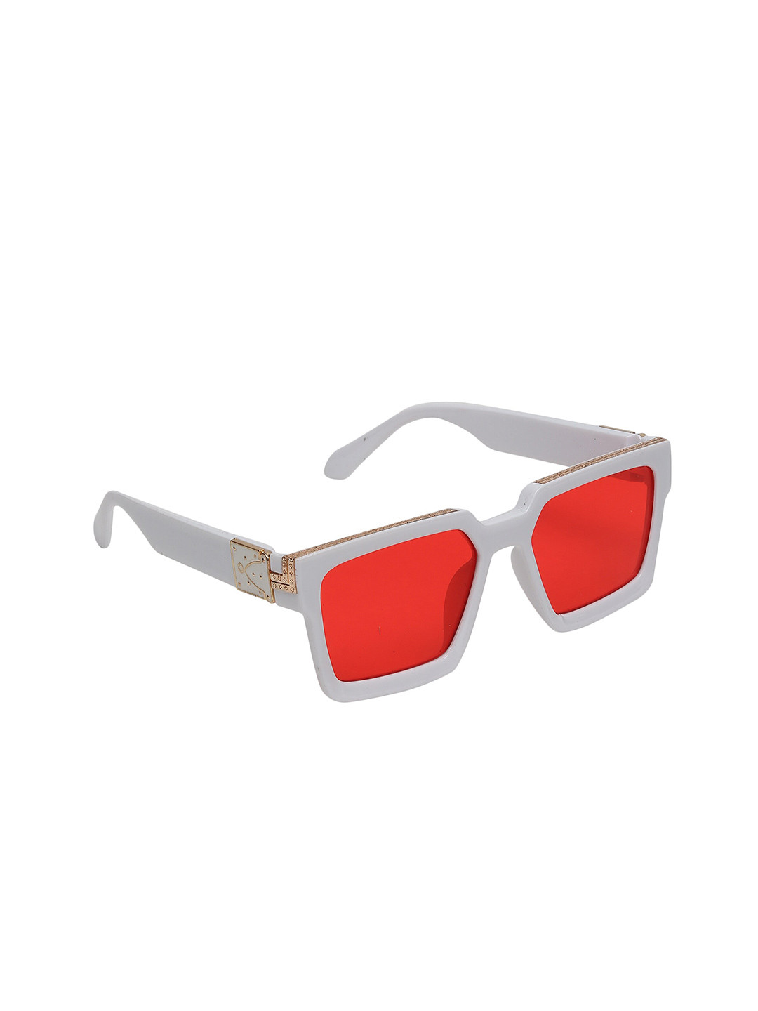 

Mast & Harbour Unisex Wayfarer Sunglasses with UV Protected Lens M&HSG-EDDY, Red