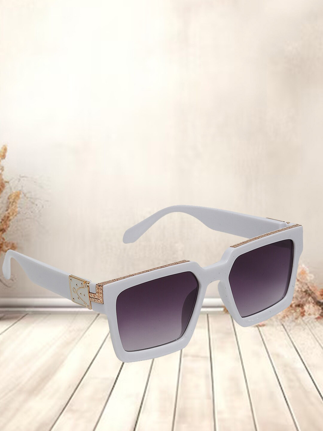 

Mast & Harbour Unisex Wayfarer Sunglasses with UV Protected Lens M&HSG-EDDY, Purple