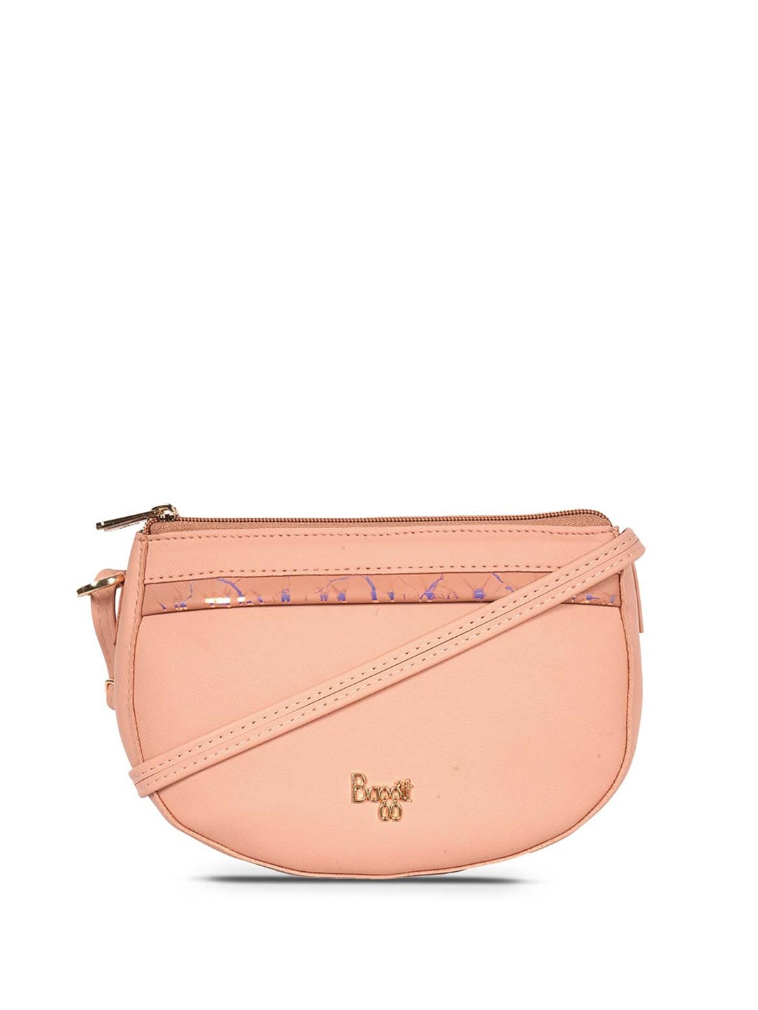 

Baggit Half Moon Sling Bag, Peach