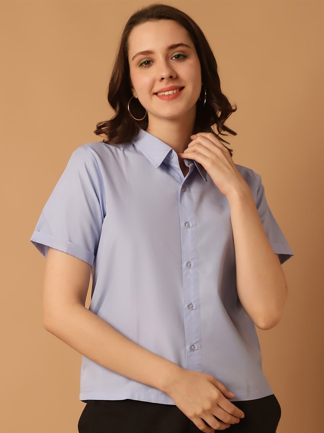 

NEUDIS Regular Casual Shirt, Blue