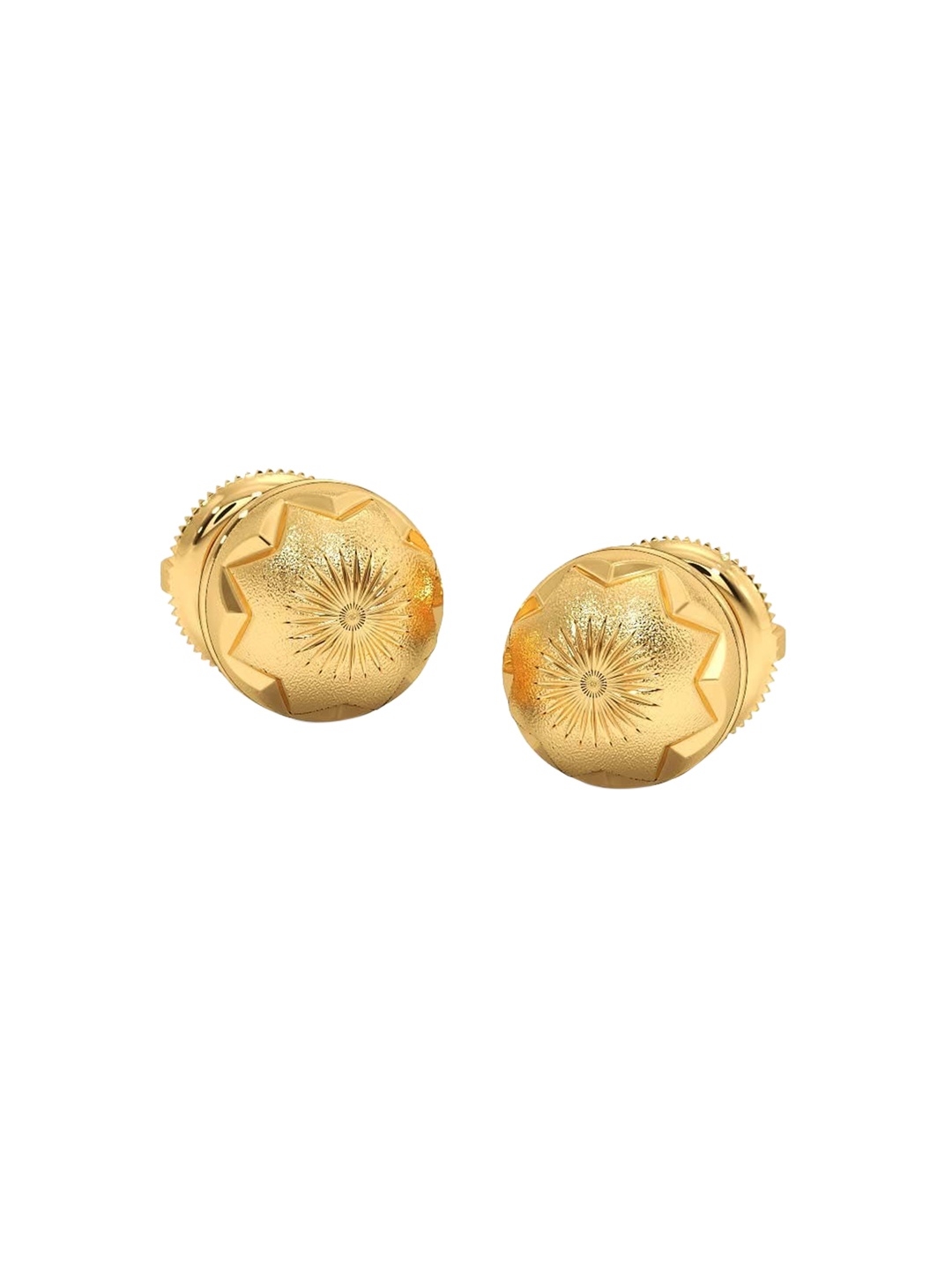 

CANDERE A KALYAN JEWELLERS COMPANY BIS Hallmark 22K Gold Earrings-3.45gm