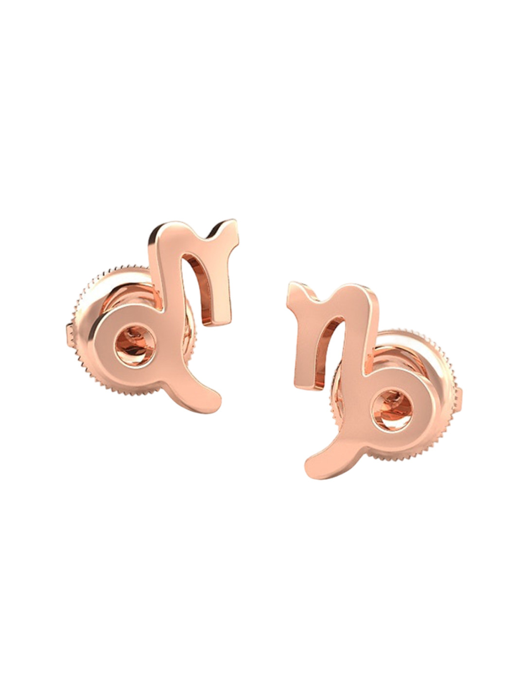 

CANDERE A KALYAN JEWELLERS COMPANY 18KT(750) BIS Hallmark Rose Gold Stud Earrings -1.26gm