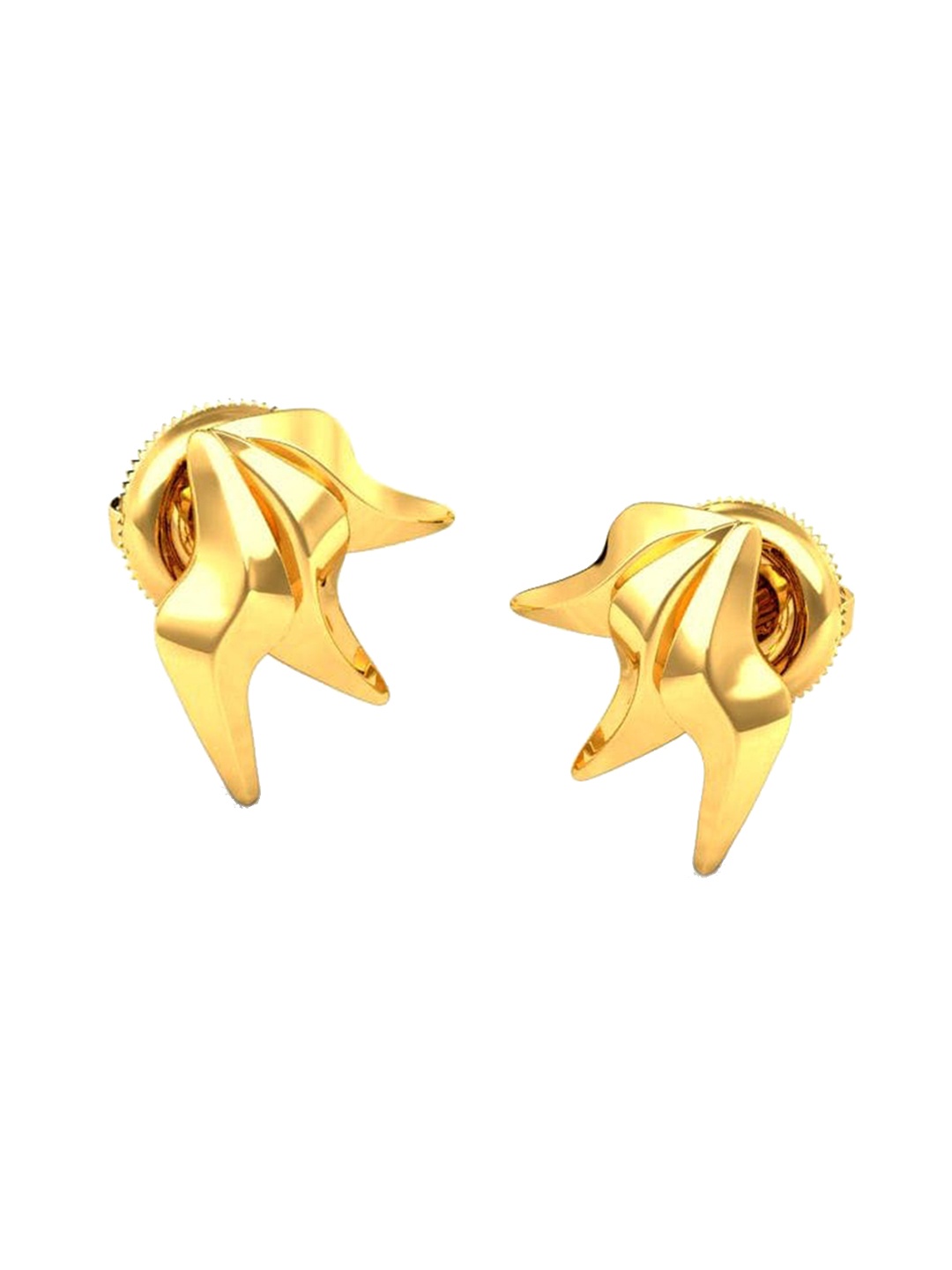 

CANDERE A KALYAN JEWELLERS COMPANY BIS Hallmark 18KT (750) Gold Stud Earring-1.44 gm