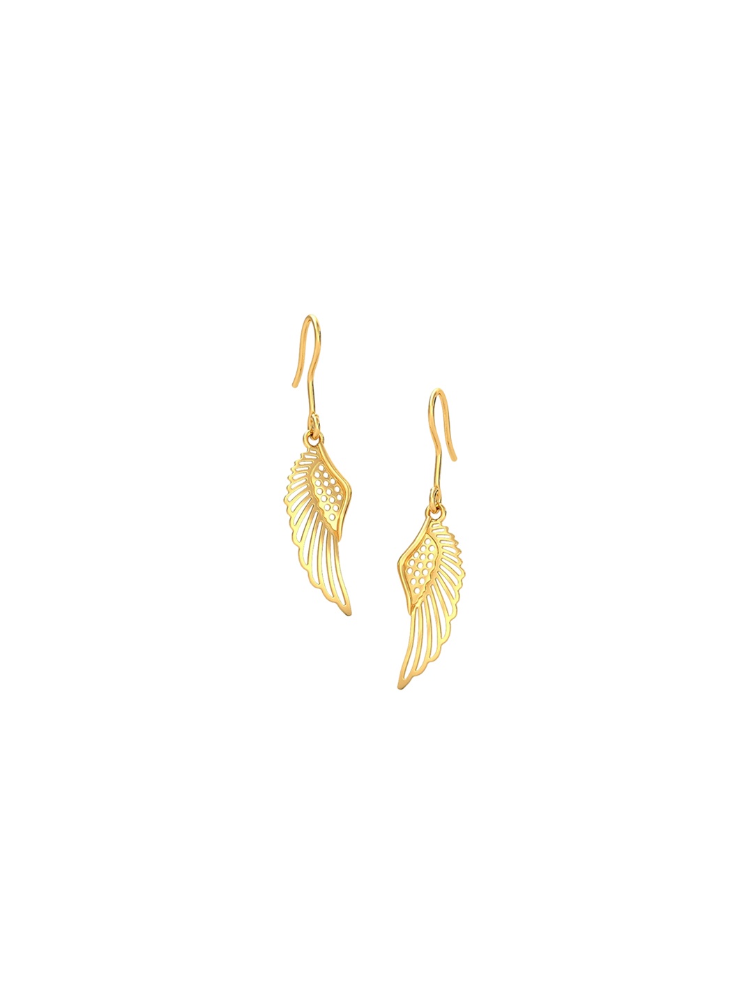 

CANDERE A KALYAN JEWELLERS COMPANY BIS Hallmark 18KT (750) Gold Dangle Earring-1.95 gm