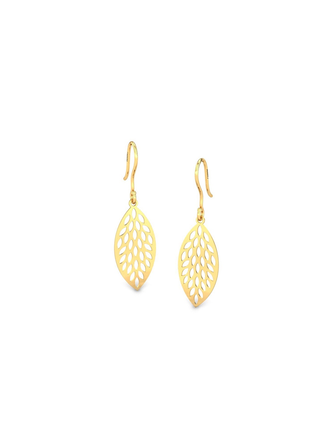 

CANDERE A KALYAN JEWELLERS COMPANY BIS Hallmark 14K Gold Earrings-1.66gm