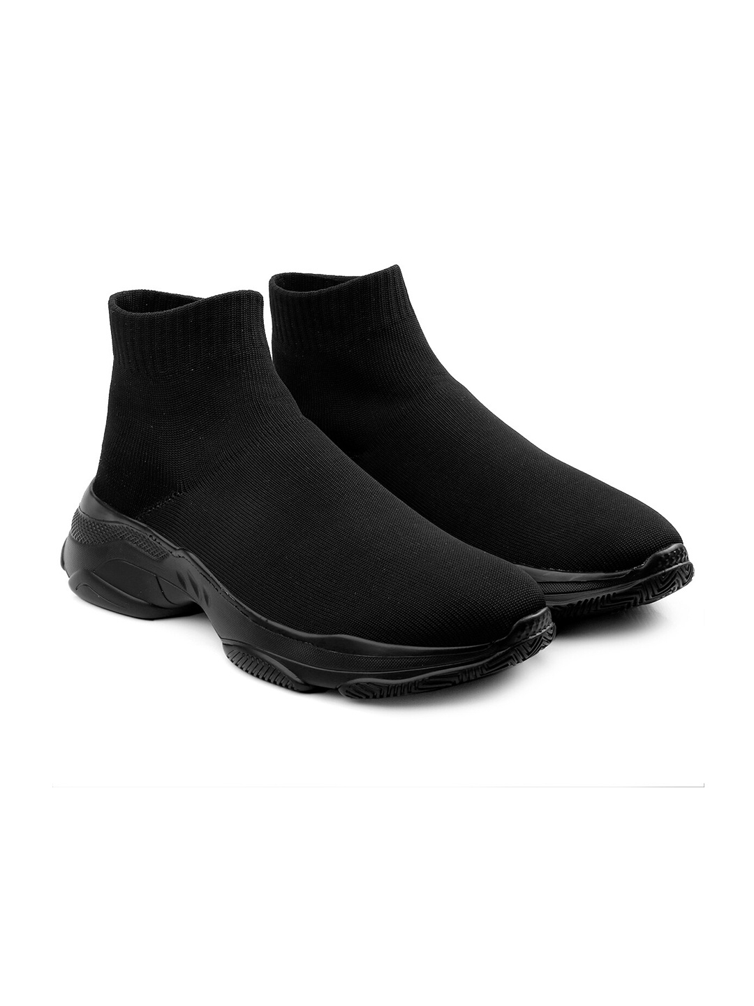 

Bxxy Men Slip On Running Shoes, Black