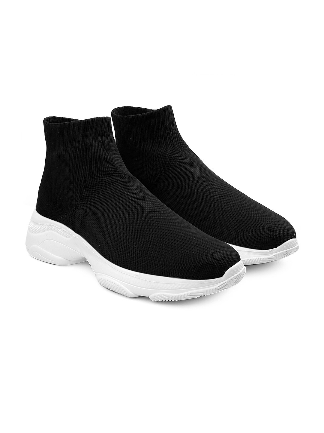 

Bxxy Men Mesh Running Shoes, Black