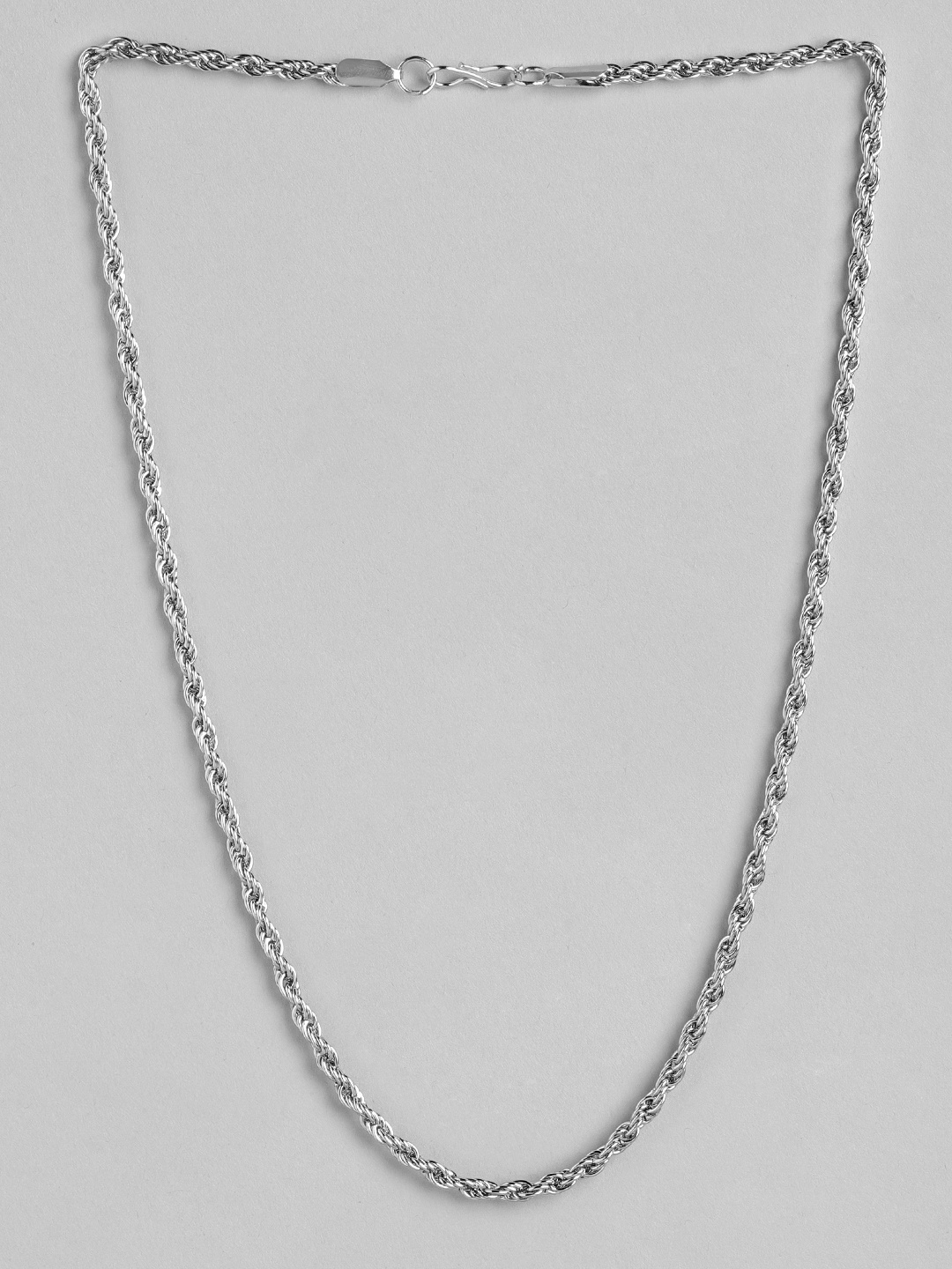 

PARIS HAMILTON Unisex Silver-Plated Stainless Steel Chain