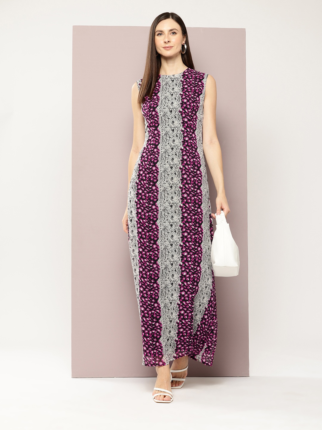 

aaliya Abstract Printed Maxi Dress, Multi