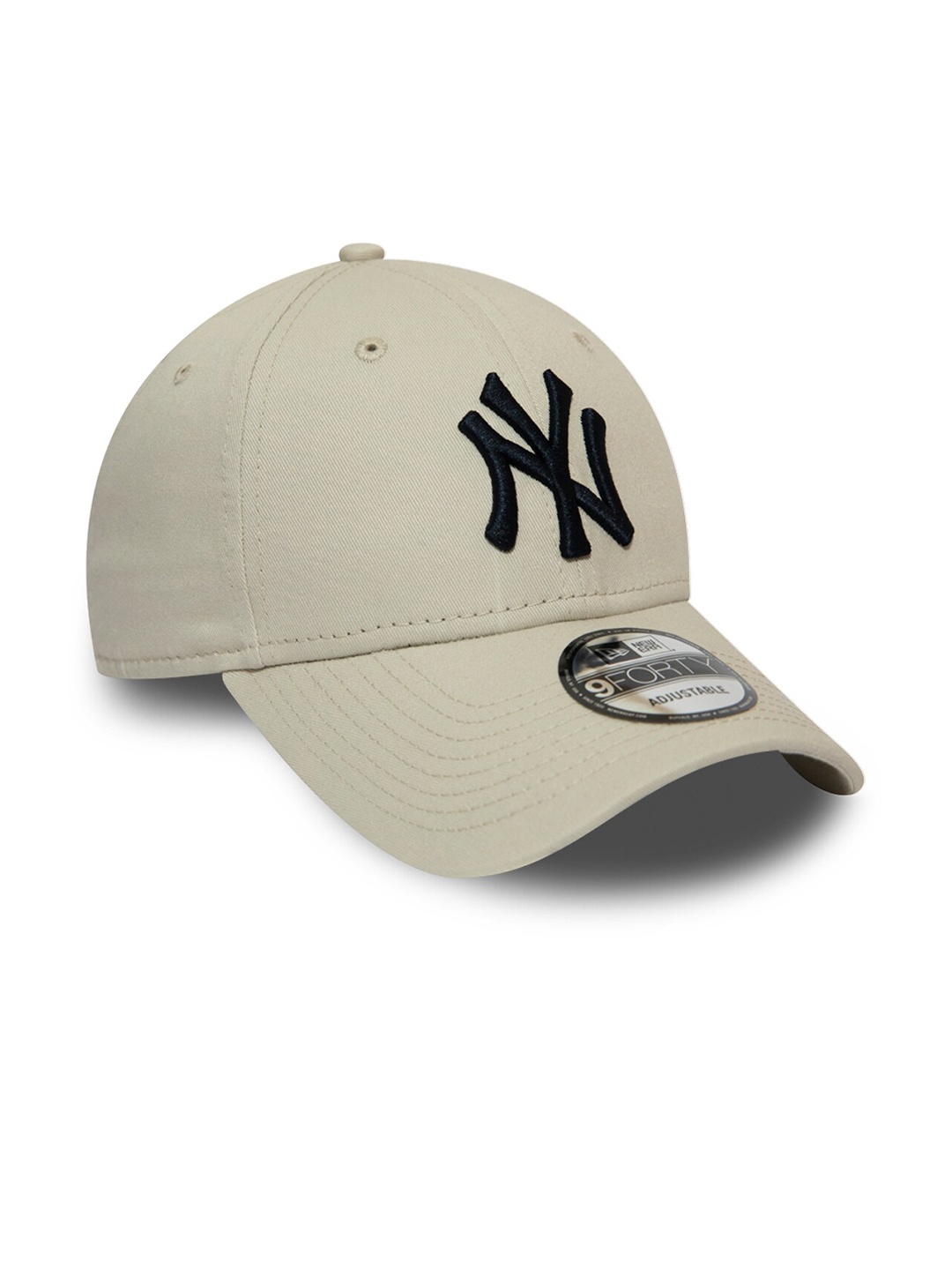

New Era Unisex Embroidered Pure Cotton Baseball Cap, Beige