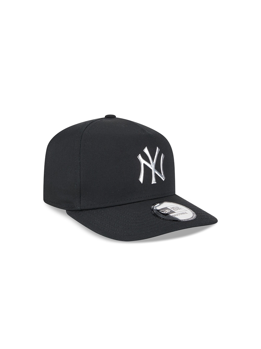 

New Era Unisex Embroidered Cotton Baseball Cap, Black