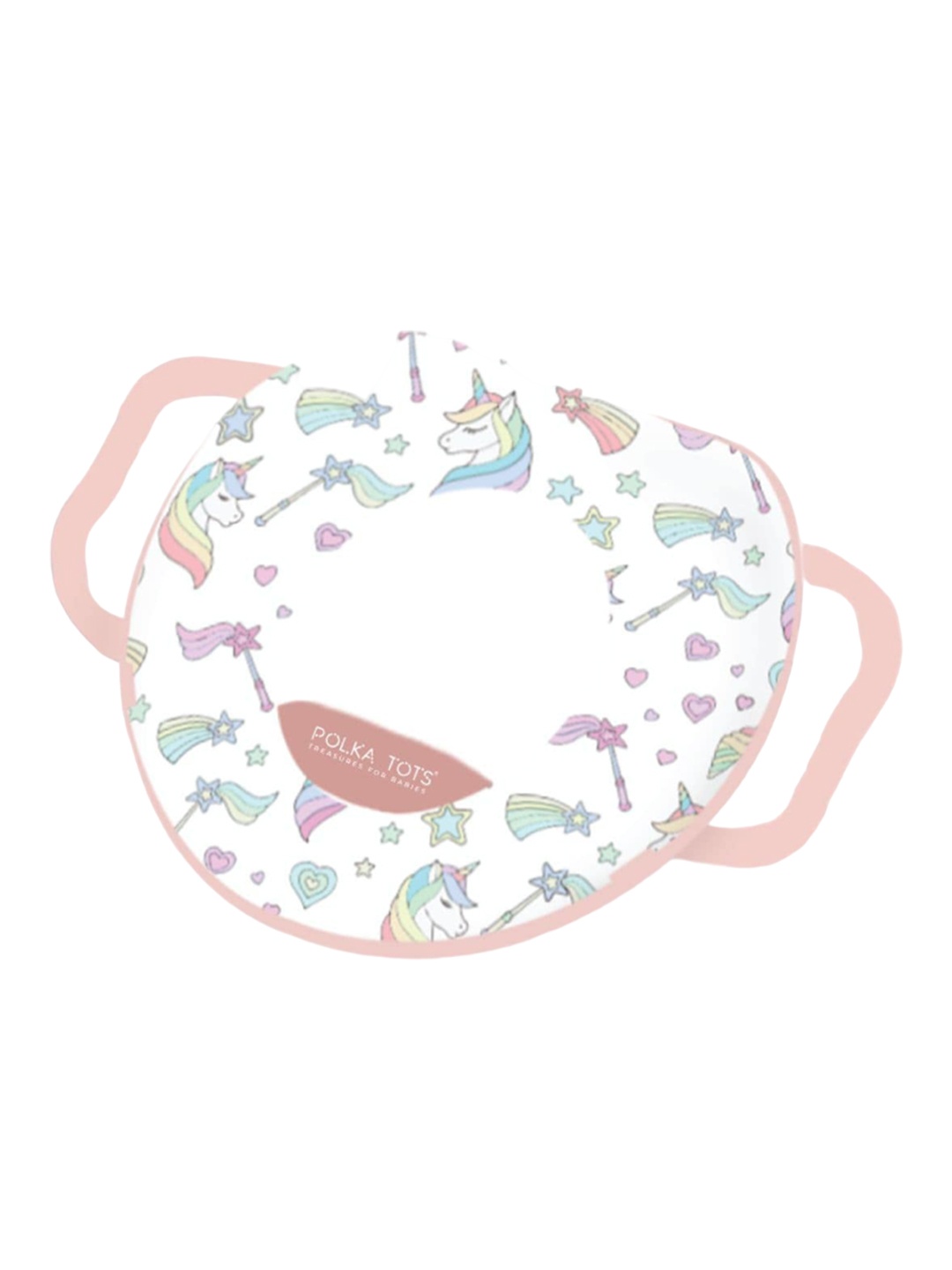 

Polka Tots Printed Hop Pop Potty Seat, Pink