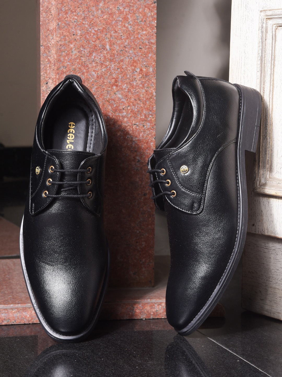 

Liberty Men Formal Derbys Shoes, Black