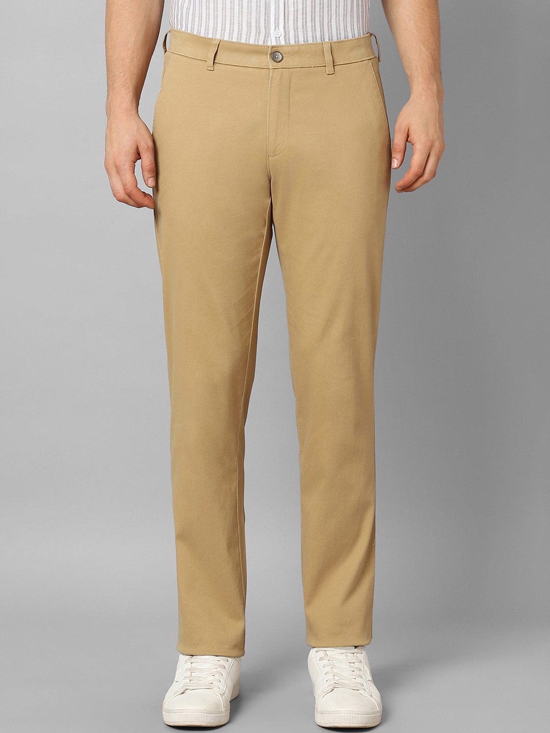 

Louis Philippe Sport Men Mid-Rise Slim Fit Trouser, Khaki