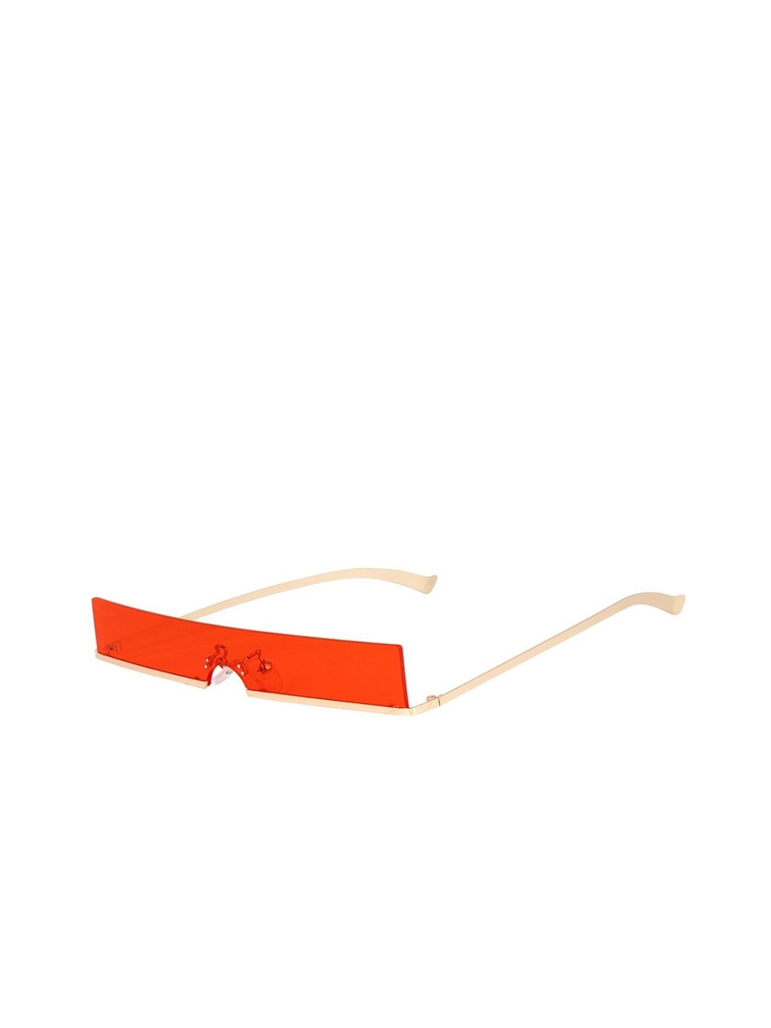 

The Tinted Story Unisex Rectangle Sunglasses with UV Protected Lens-TTS724 RL, Red