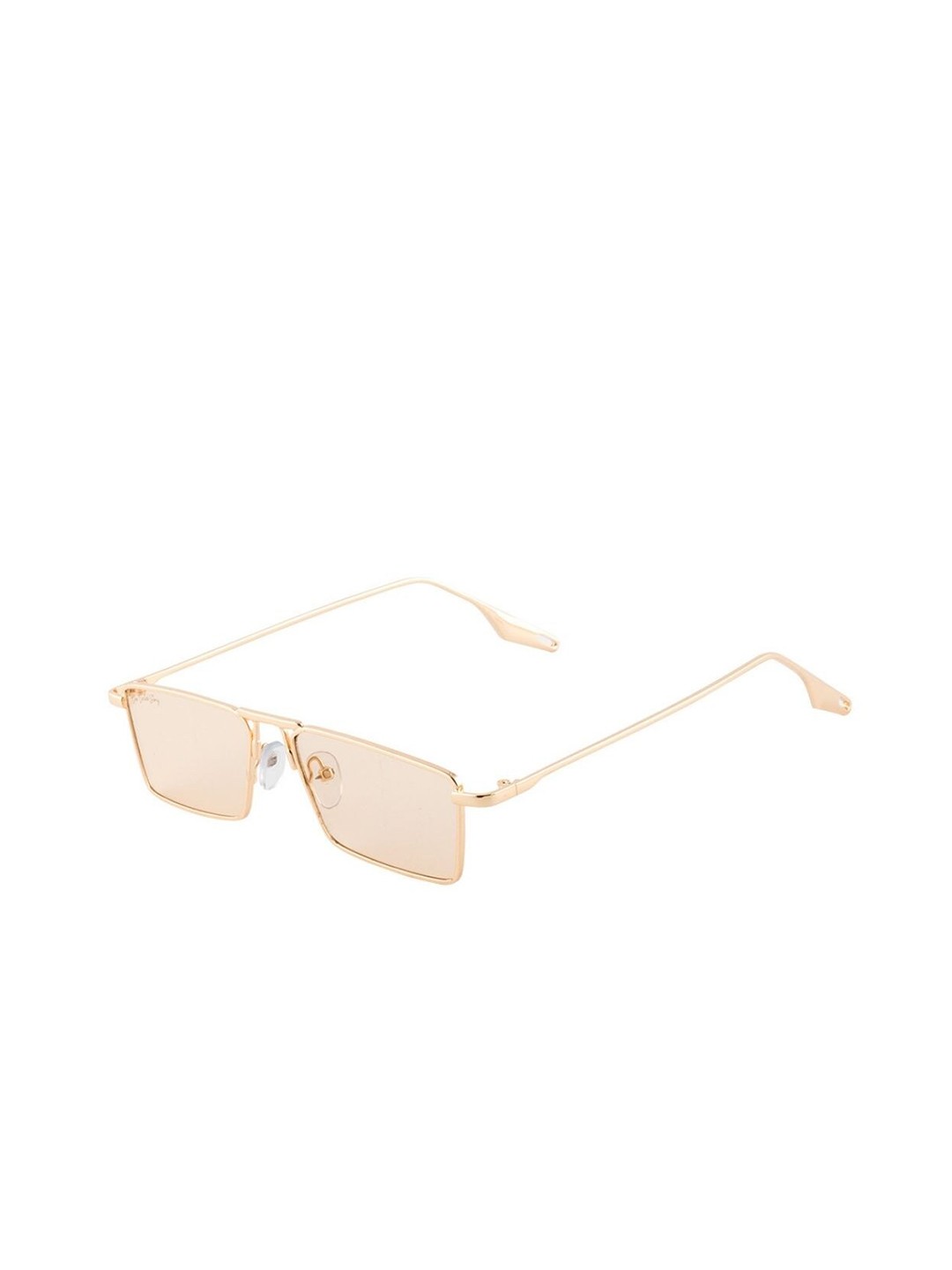 

The Tinted Story Unisex Rectangle Sunglasses with UV Protected Lens TTS513 LBR, Pink